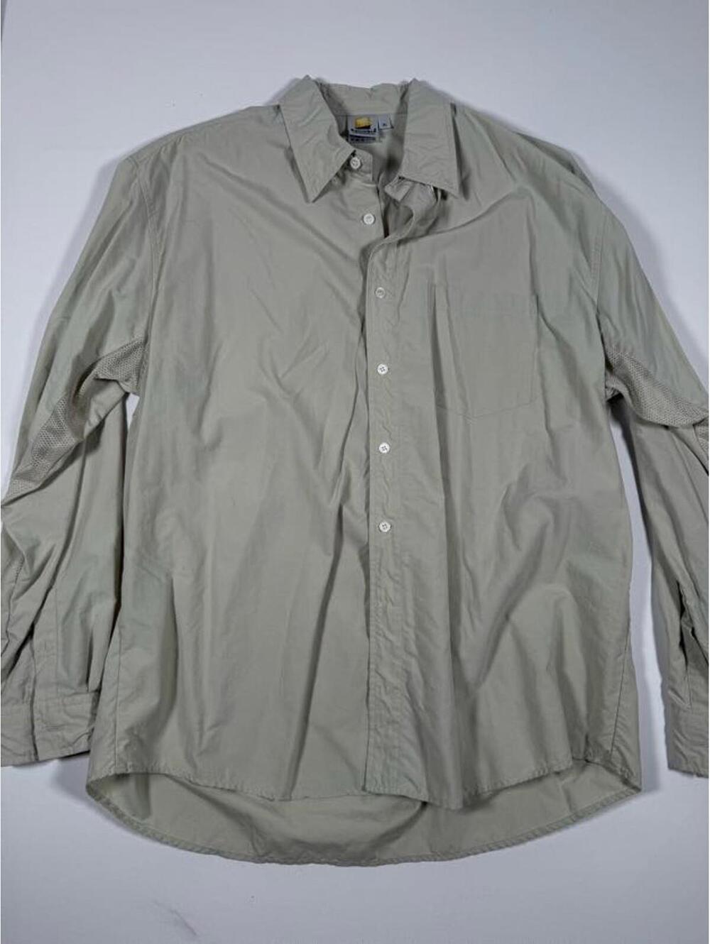 Solumbra Men's Long Sleeve Button-Up Shirt XL - Made in USA